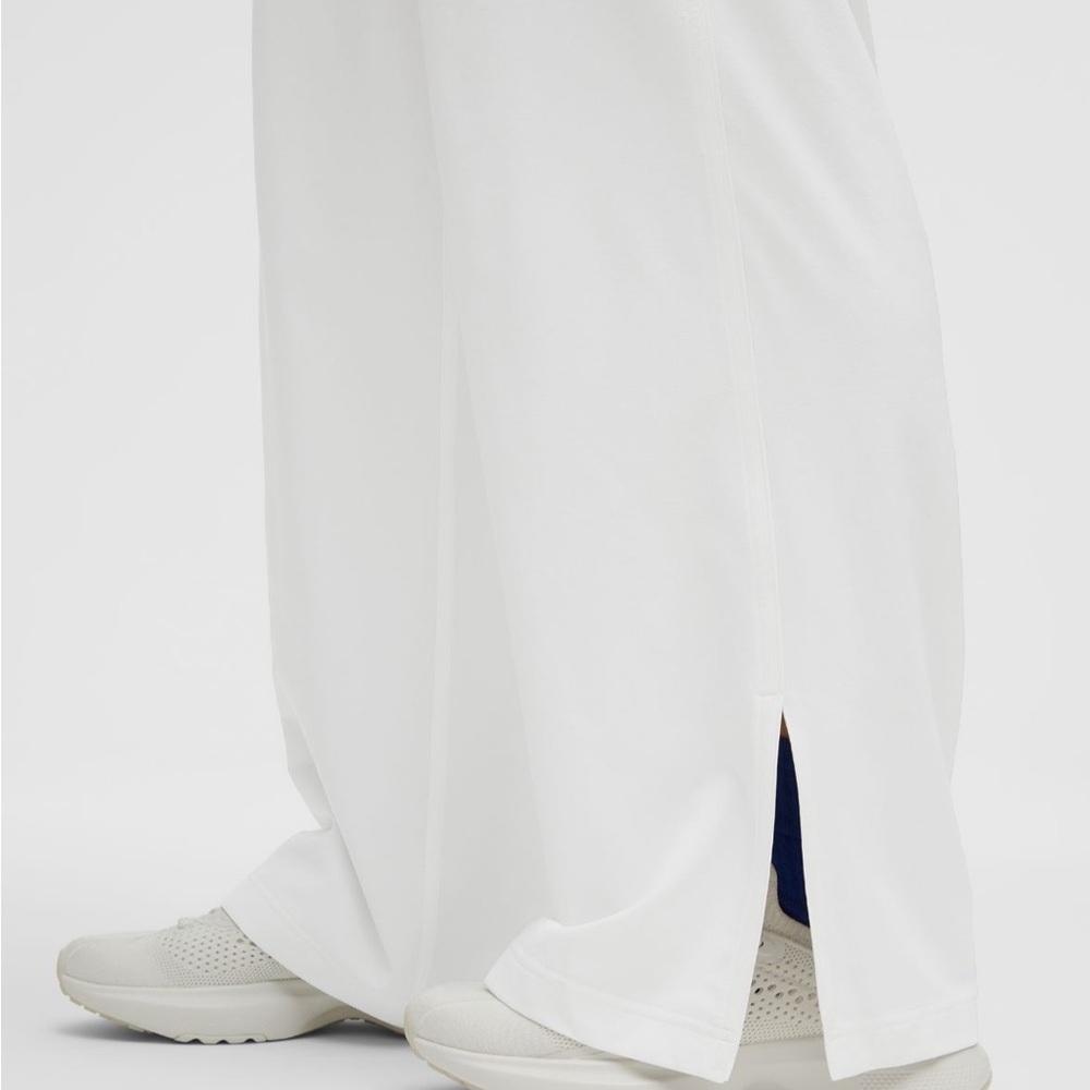 LULULEMON COURT RIVAL WIDE LEG TRACK PANT (REGULAR) SIZE 14 MSRP $128 BNWT - Picture 5 of 9